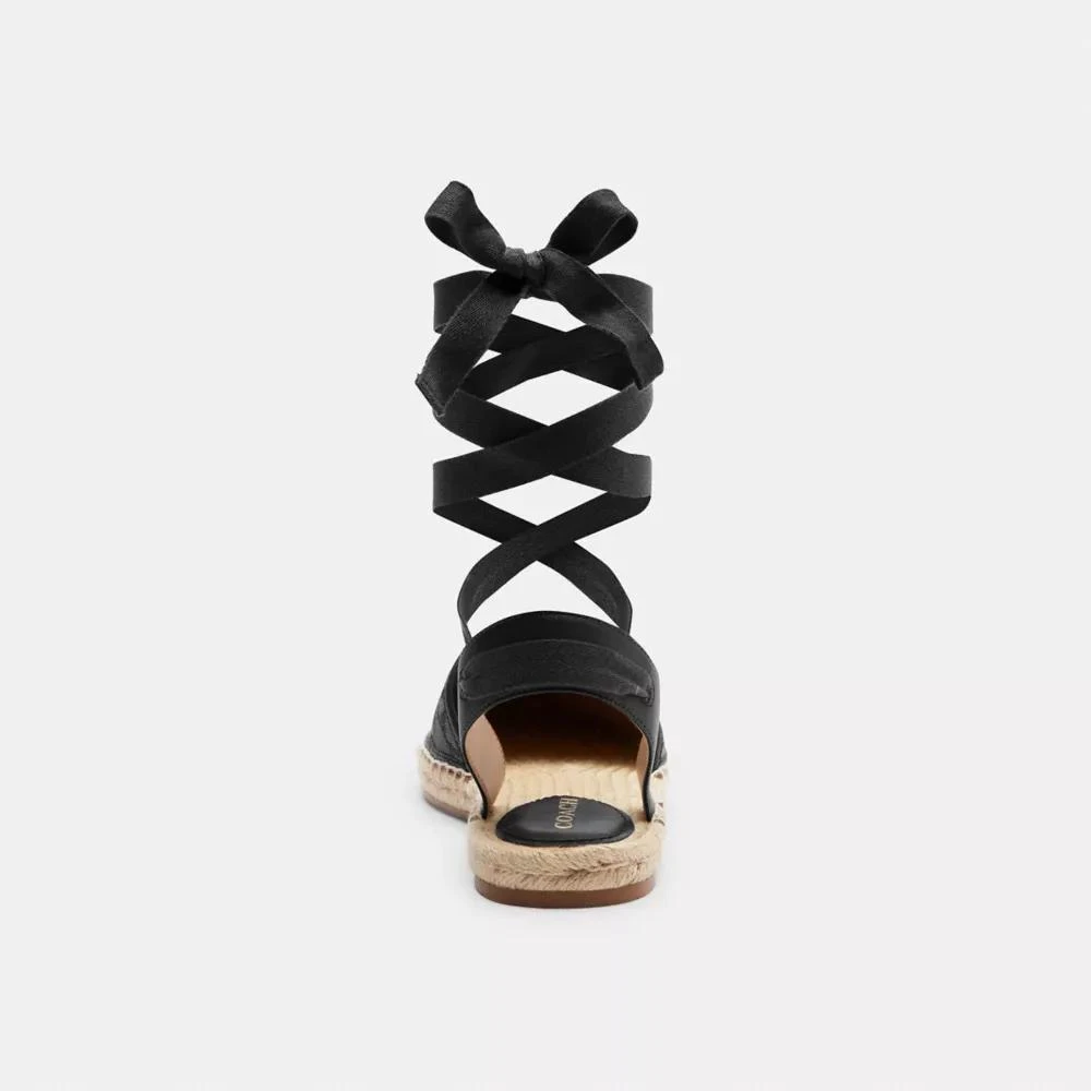 Coach Connie Espadrille In Signature Jacquard 4