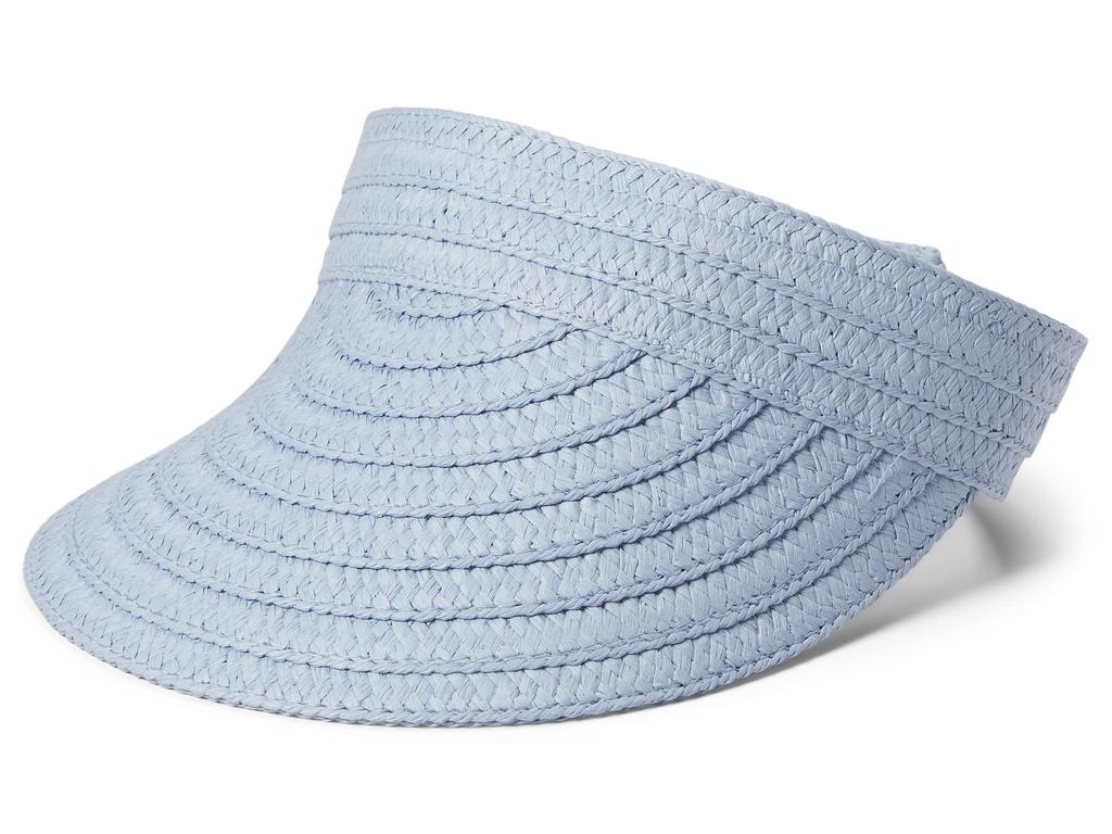 Madewell Packable Braided Straw Visor