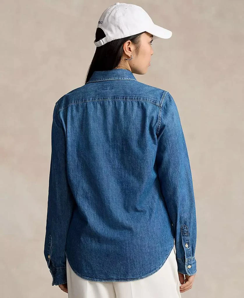Ralph Lauren Women's Slim-Fit Denim Shirt 4