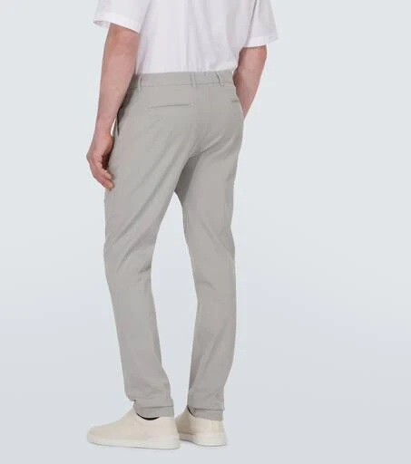 Thom Sweeney Mid-rise slim chinos 4