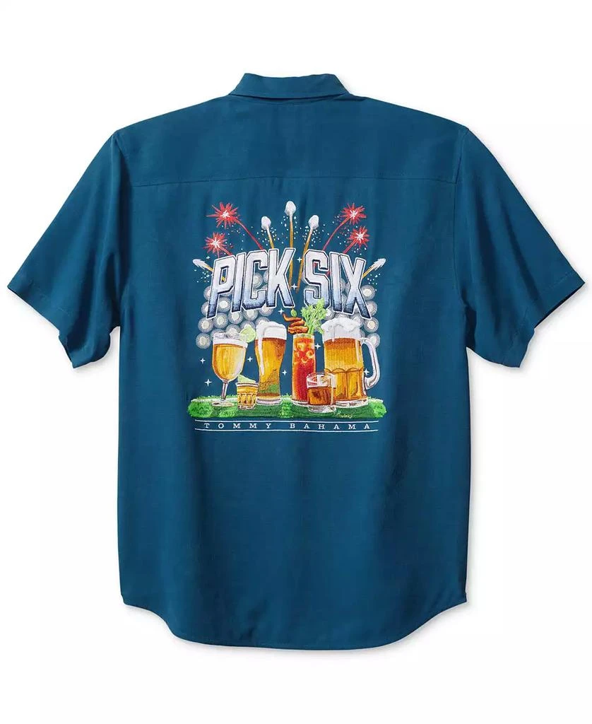 Tommy Bahama Men's Pick Six Graphic Silk Shirt 1
