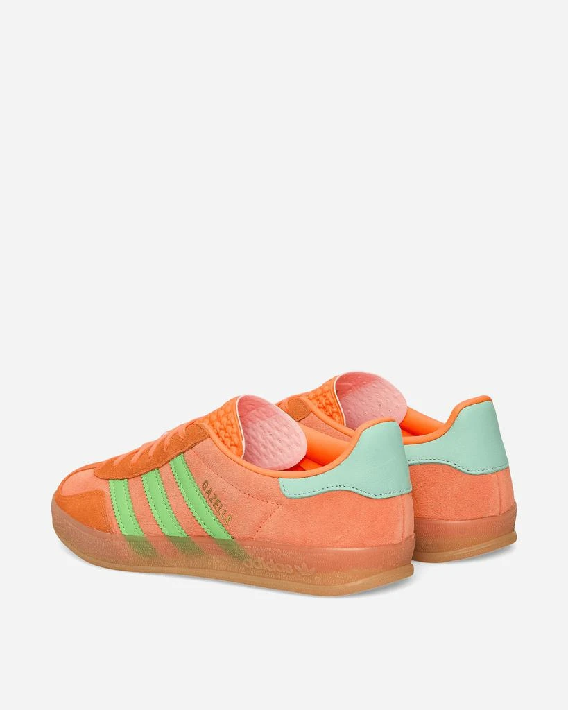 Adidas Women's Gazelle Indoor Sneakers Clear Mint / Solar Orange / Solar Green 5