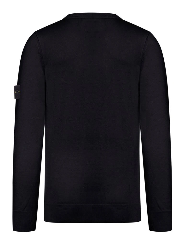 Stone Island COTTON SWEATER WITH COMPASS APPLICATION 2