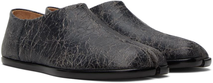 MAISON MARGIELA Black Tabi Babouches Loafers 4