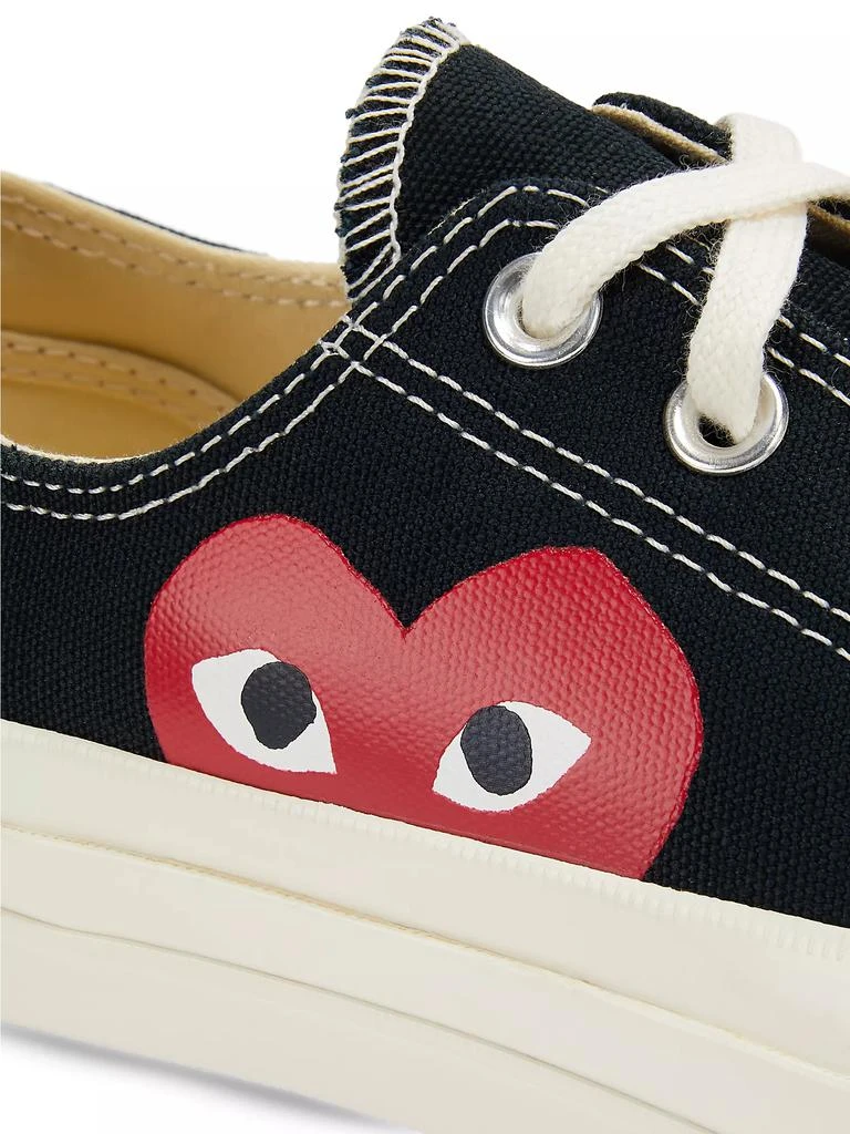 Comme des Garçons PLAY CdG PLAY x Converse Women's Chuck Taylor All Star Peek-A-Boo Low-Top Sneakers 5