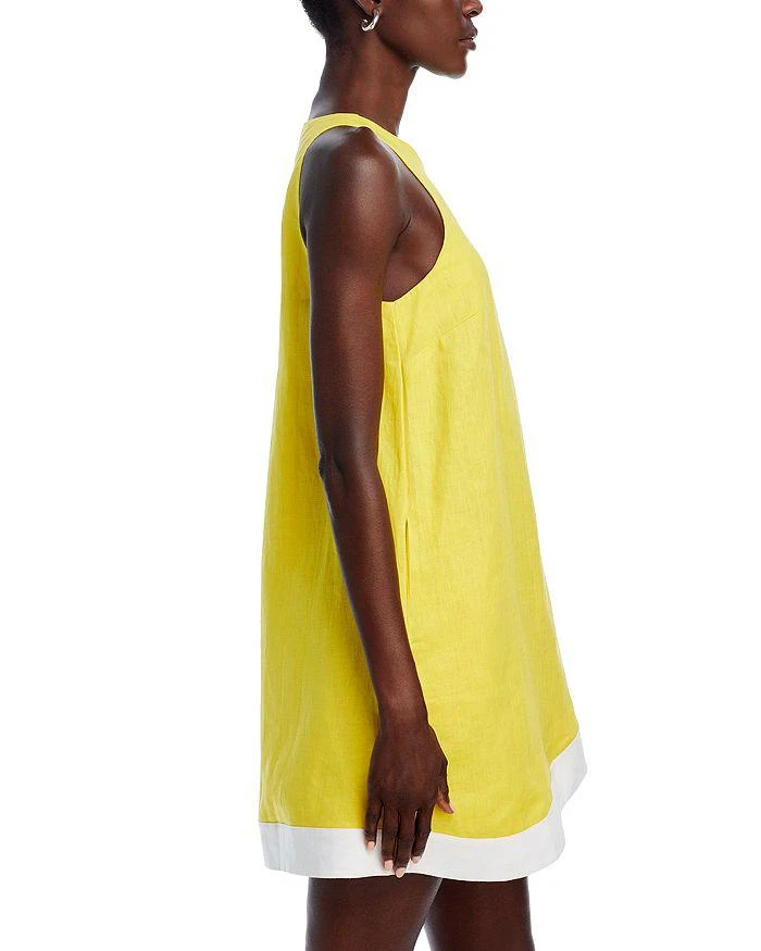 Staud Allori Linen Mini Dress 5