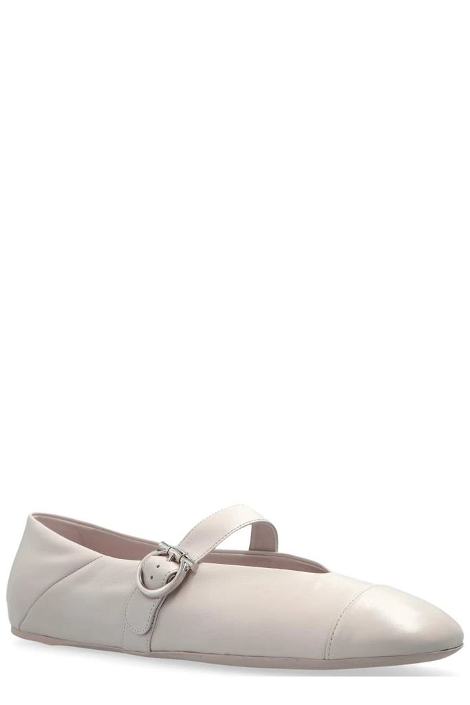 Salvatore Ferragamo Ferragamo Gancini Ornament Ballet Flats 2