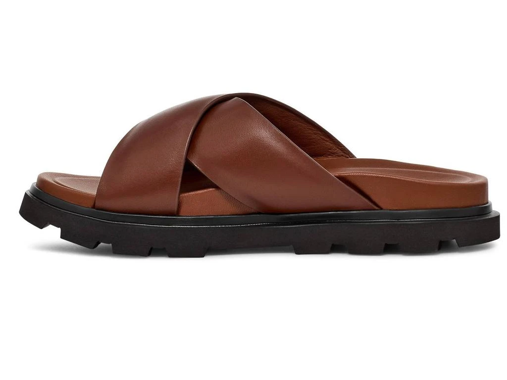 UGG Men
s Capitola Cross Slide Sandals In Cognac 2