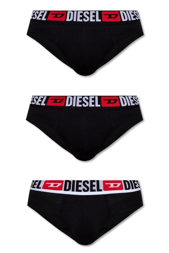 Diesel Diesel Branded Three Pack Briefs 1