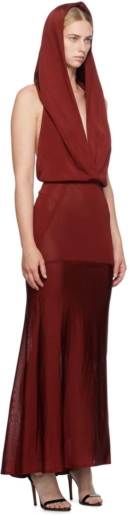 Alaïa Red Deesse Maxi Dress 2