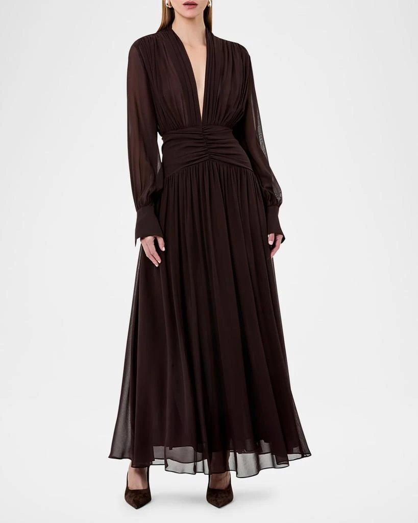 green emerald velvet dress Rhine Dress | Womens Dresses main image 1