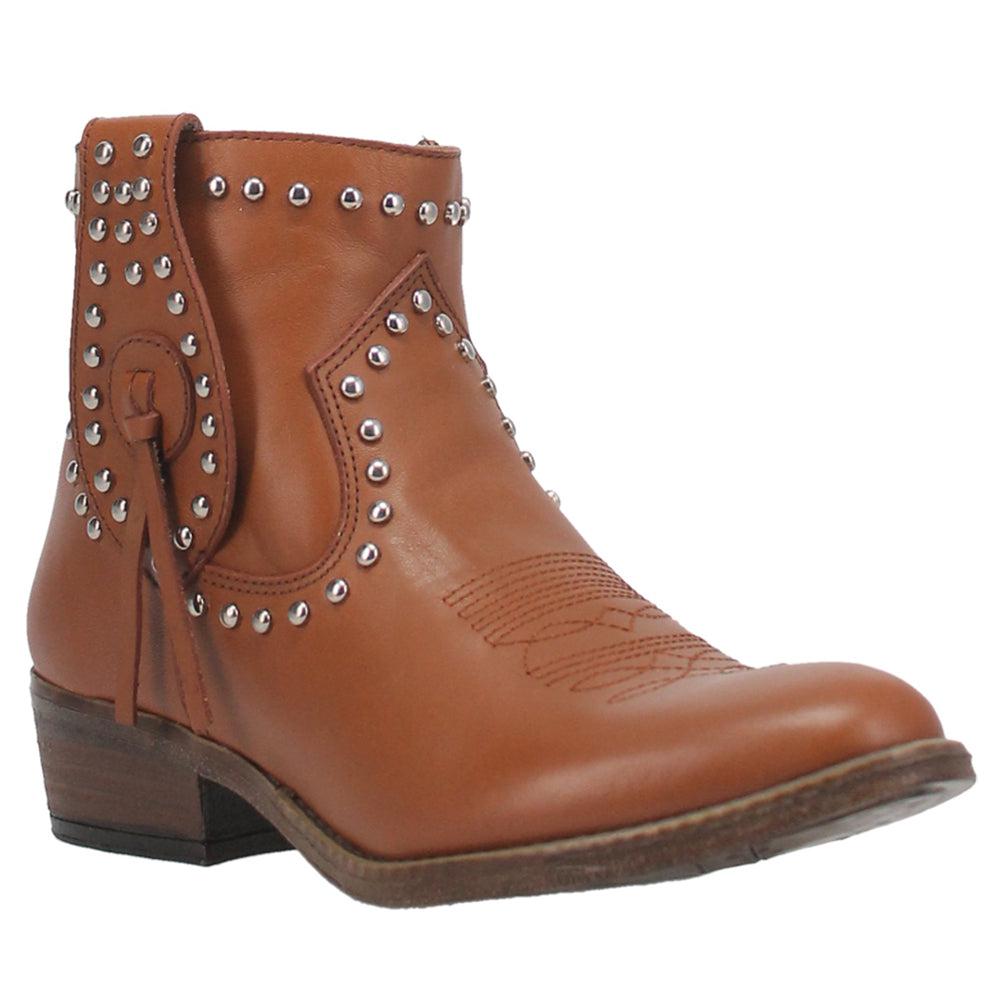 Dingo Destry Studded Zippered Booties