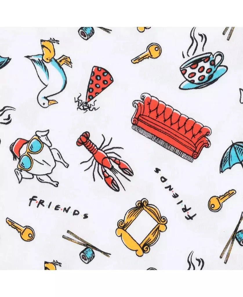 Friends Baby Boys 3 Pack Short Sleeve Bodysuit 6