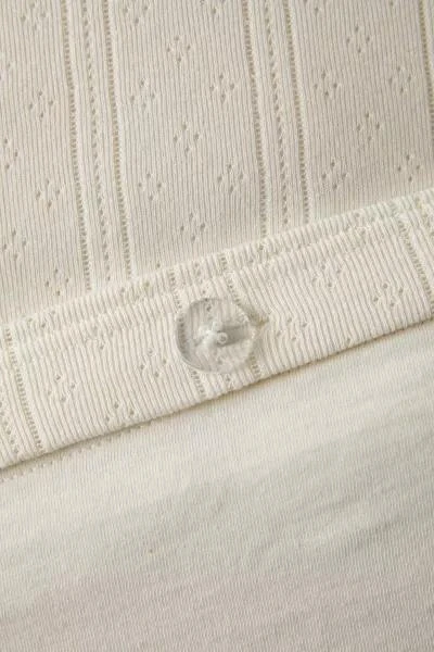 Urban Outfitters Pointelle Jersey Duvet Cover 6