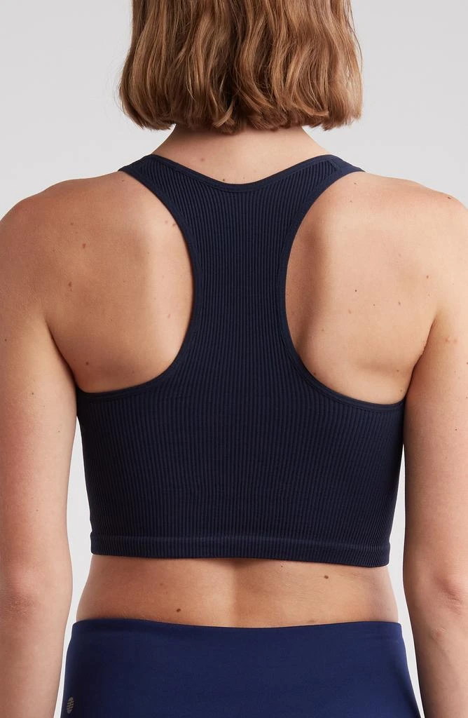 Zella Stretch Seamless Longline Bra 2