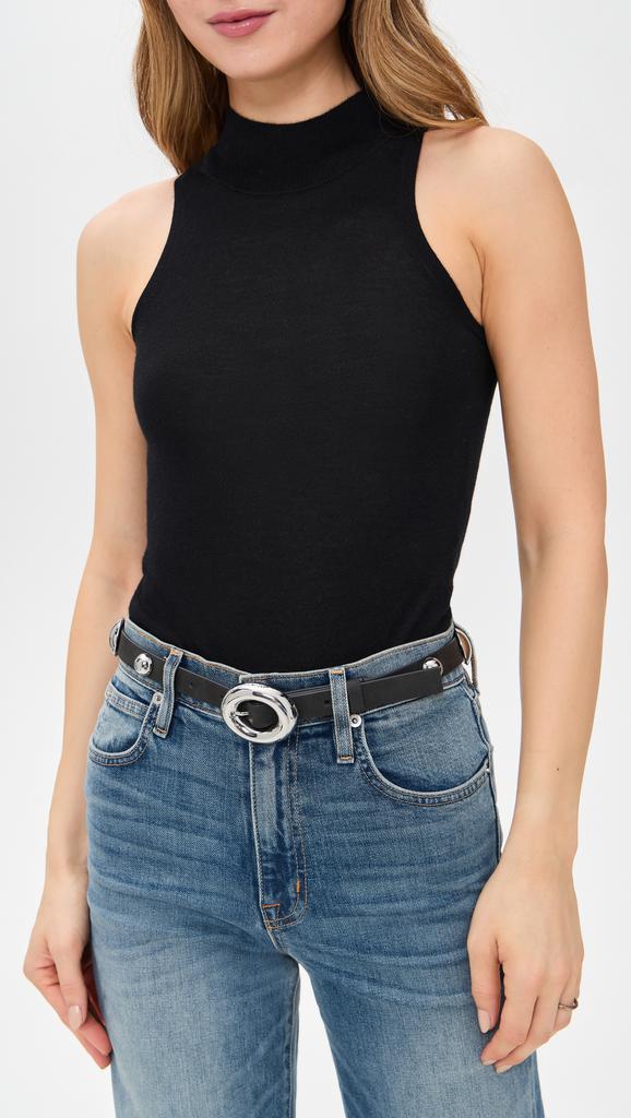 Apparis Jagger Sans Leather Dome Belt