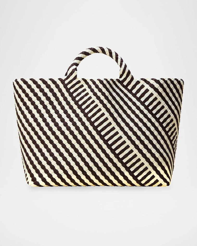 Naghedi St. Barths Large Geo Woven Tote Bag 1