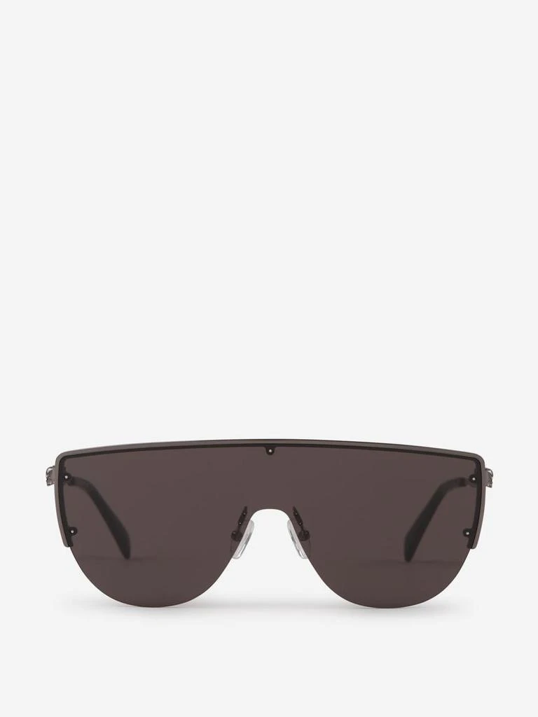 Alexander McQueen Alexander McQueen Mask Style Sunglasses 1