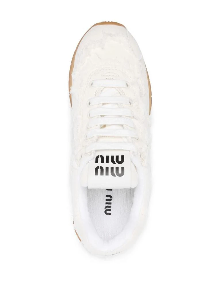Miu Miu Miu Miu Denim Sneakers 4