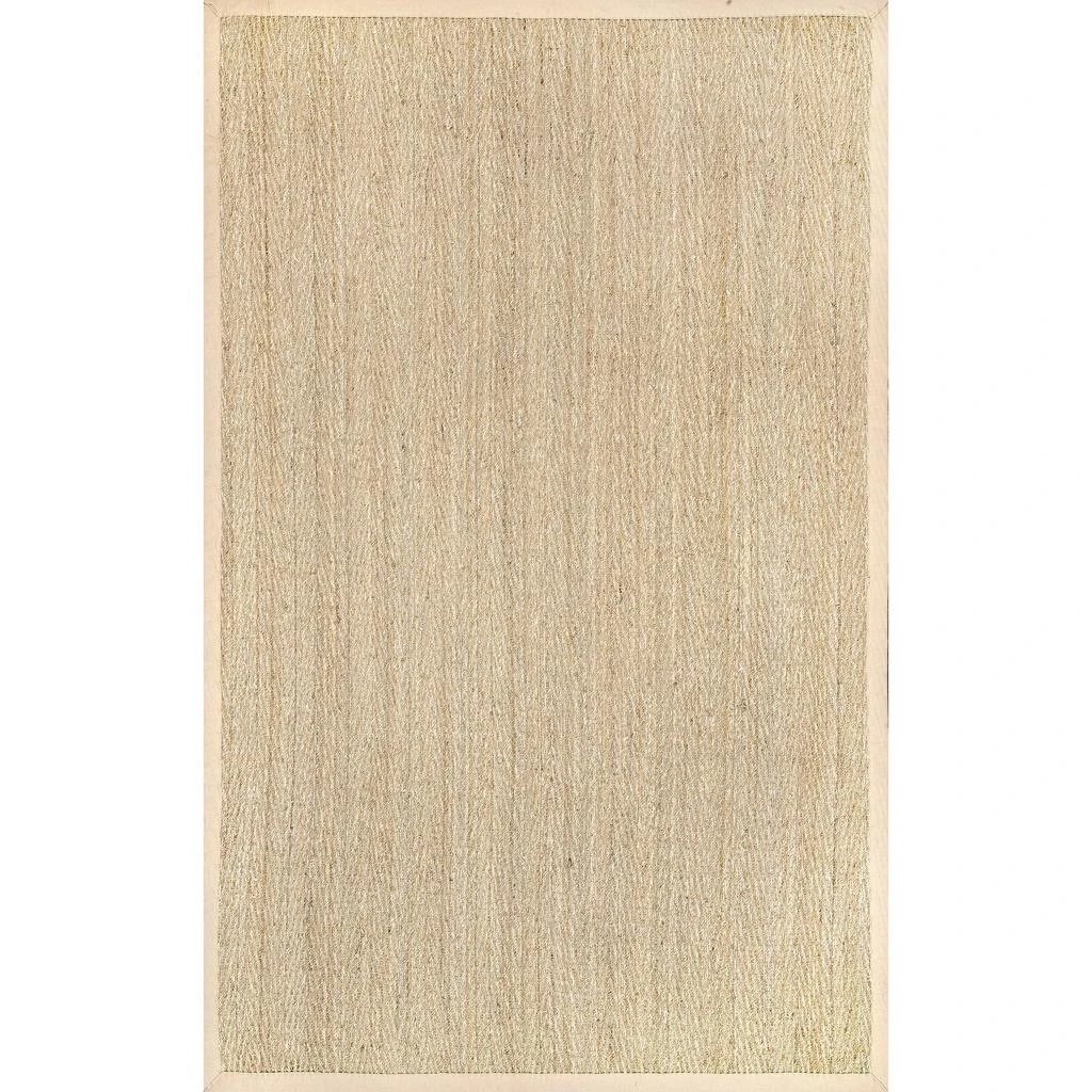 nuLOOM Larnaca Seagrass Herringbone Indoor/Outdoor Area Rug 2