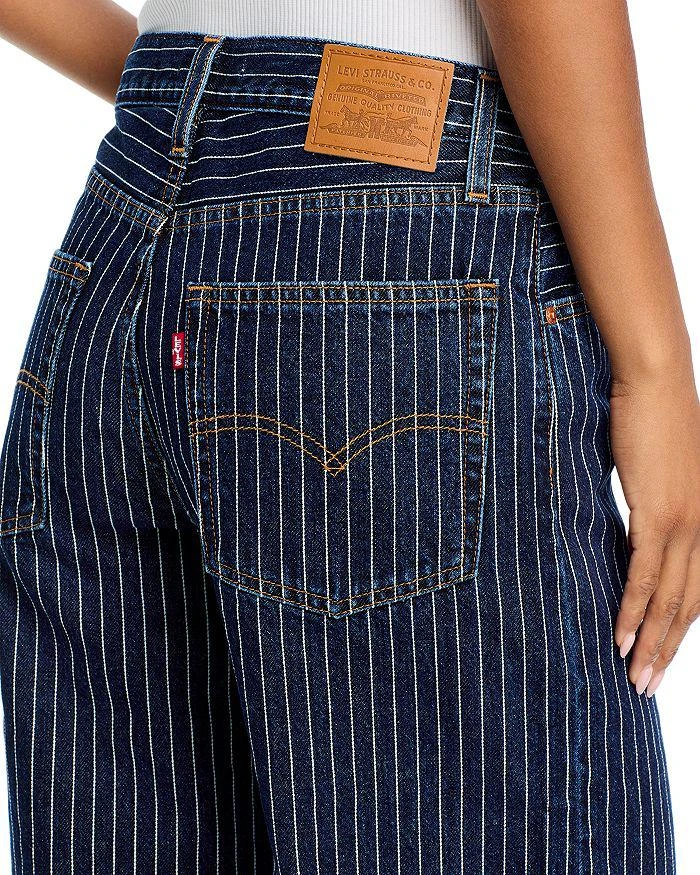 Levi's Baggy Dad High Rise Straight Jeans in Partly Masked 6