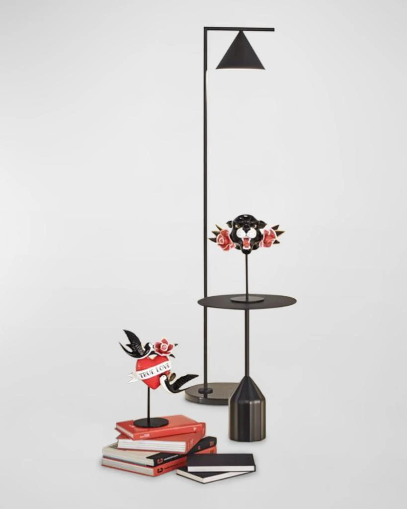 Lladro Wild Panther Decorative Accent