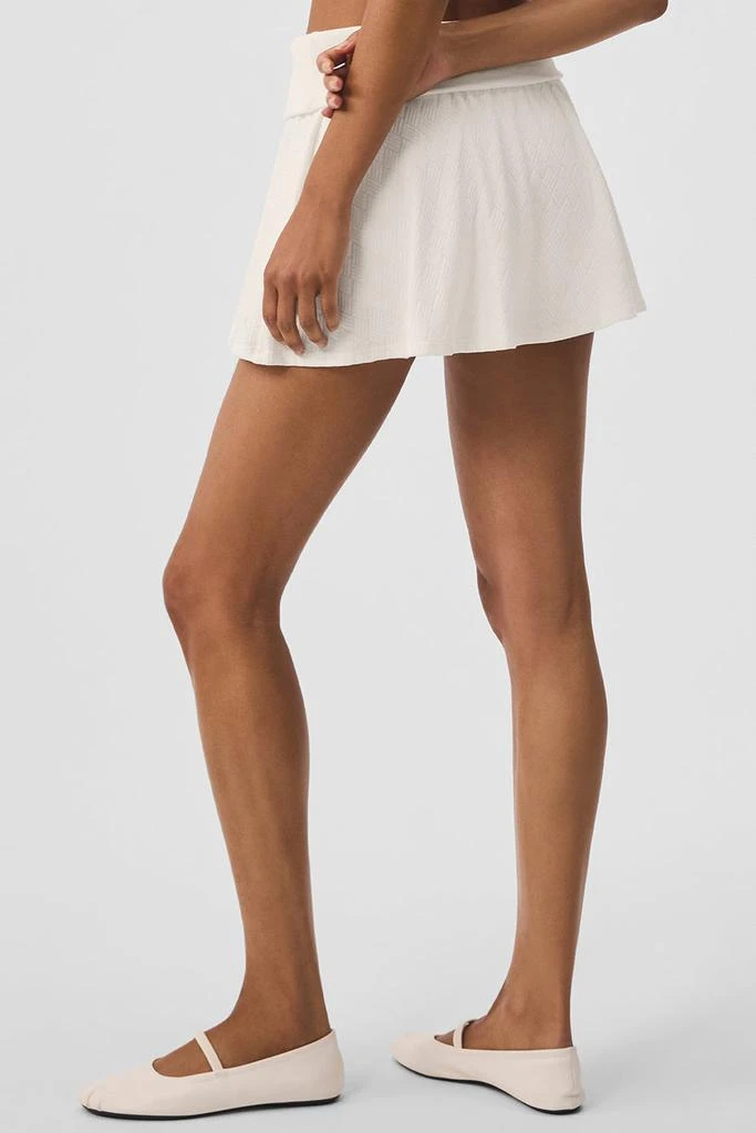 Alo Doubles Only Skirt - Ivory 3