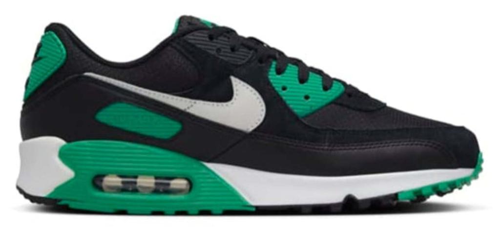 NIKE Air Max 90 Black Stadium Green - Running Shoes - BeyondStyle