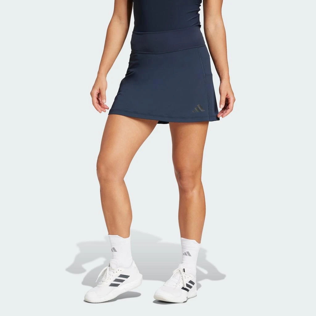 Adidas Women
s  Optime Skort With Integrated Bike Shorts