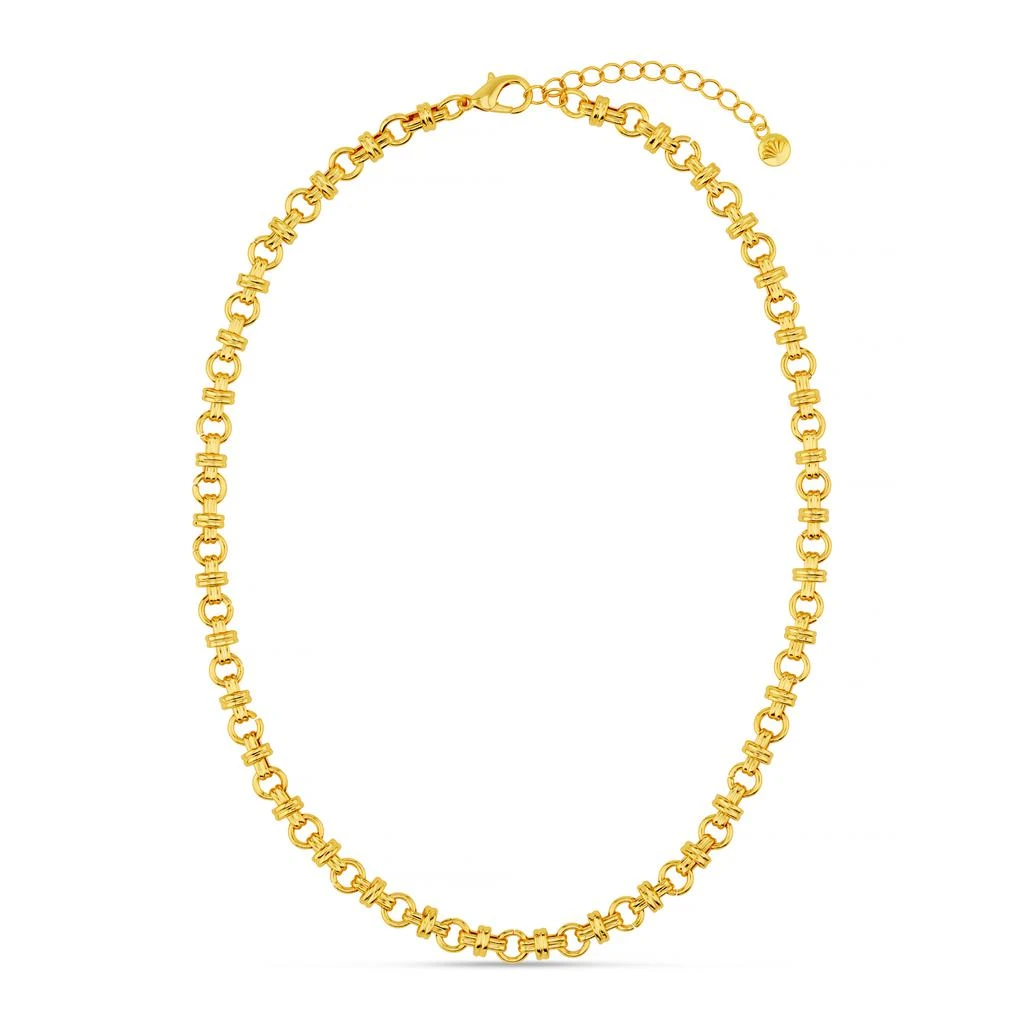 Orelia London Cross Link Chain Necklace 3