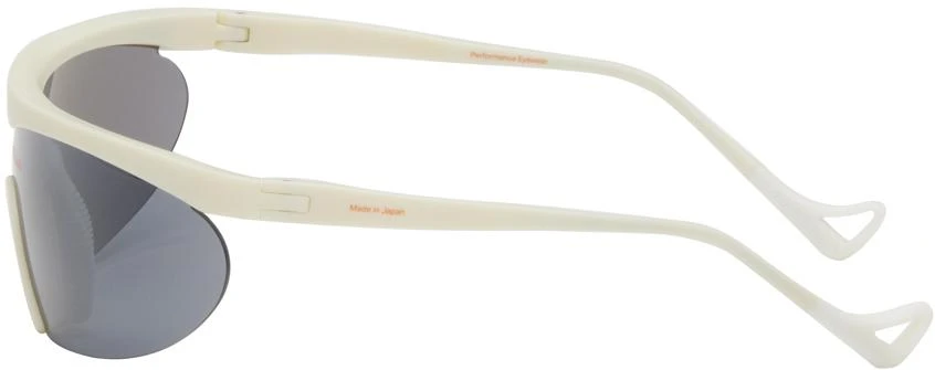 District Vision White 'Koharu' Eclipse Sunglasses 3