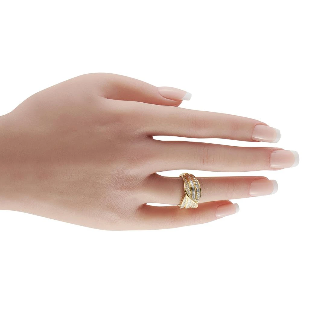 LB Exclusive 18K Yellow Gold 1.45ct Diamond Ring MF08-011926 3