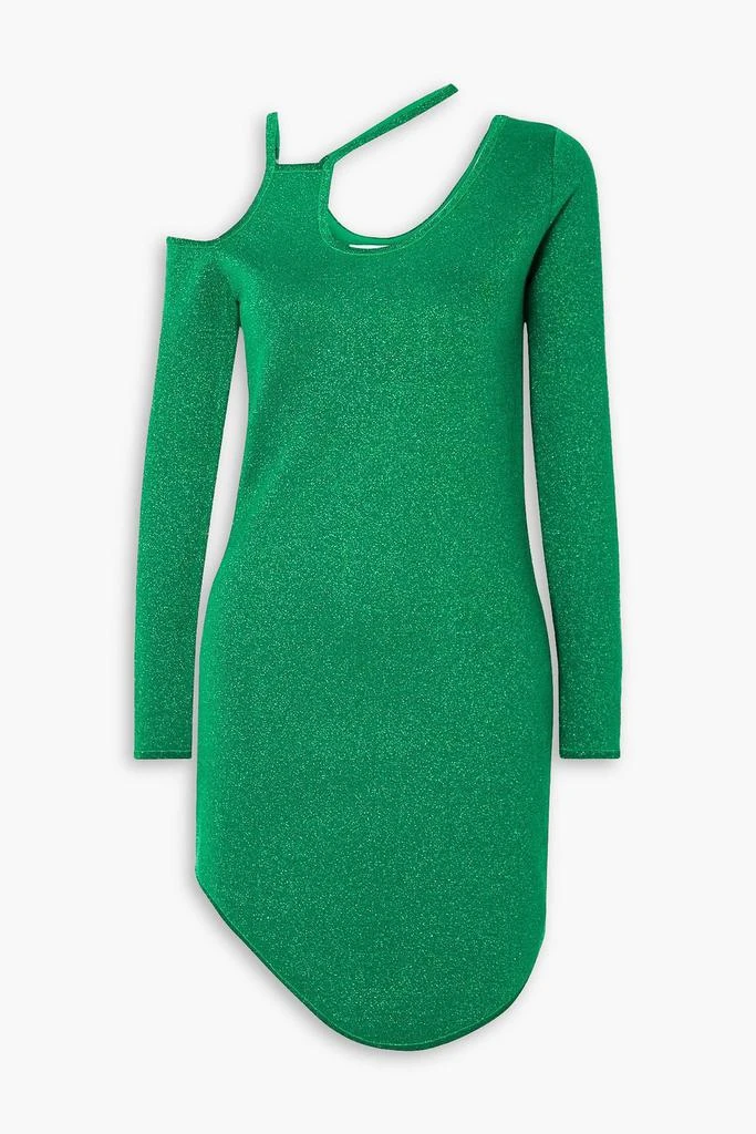 bhldn sleeveless cowl-neck bias-cut a-line midi dress Asymmetric Cut-Out Long Sleeve Silk Mini Dress – gentleherd.com main image 0