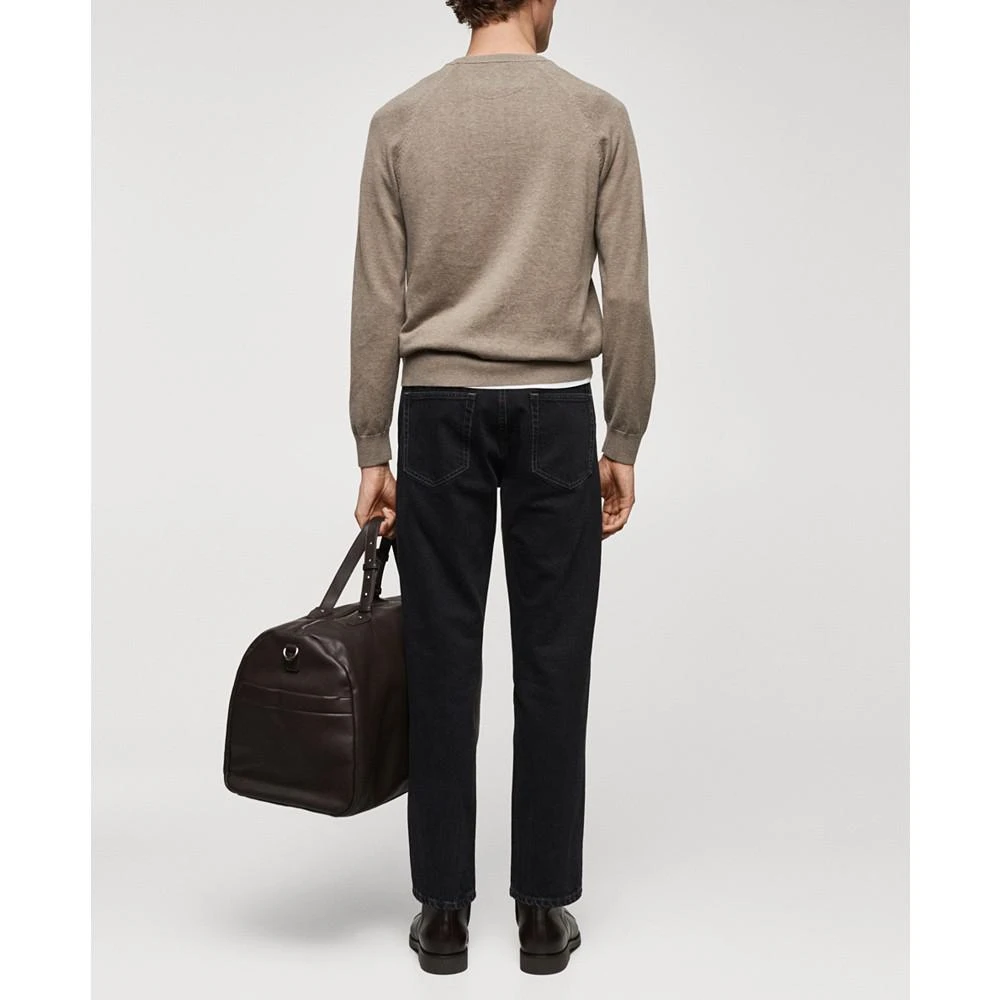 Mango Men's Fine-Knit Cotton Sweater 8