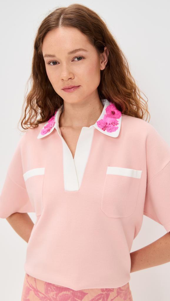 Essentiel Hoiseau Embroidered Polo