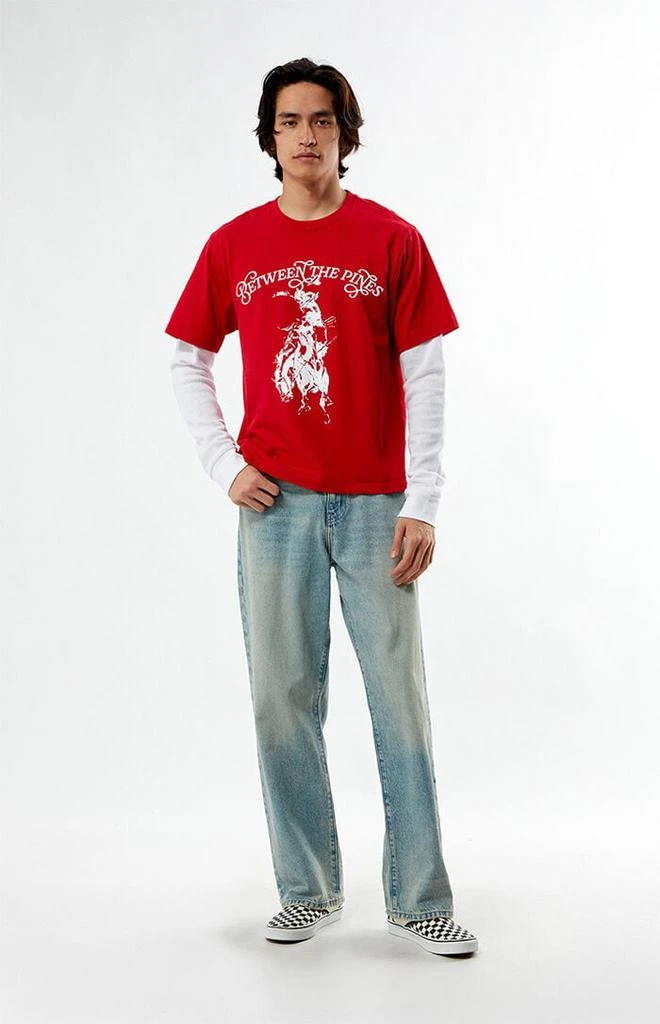 PacSun Pines 2fer Thermal Long Sleeve T-Shirt 4