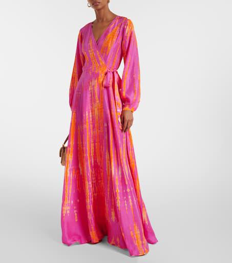 ANNA KOSTUROVA Silk maxi dress