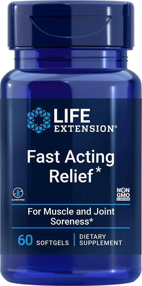 Life Extension Life Extension Fast Acting Relief* (60 softgels) 1