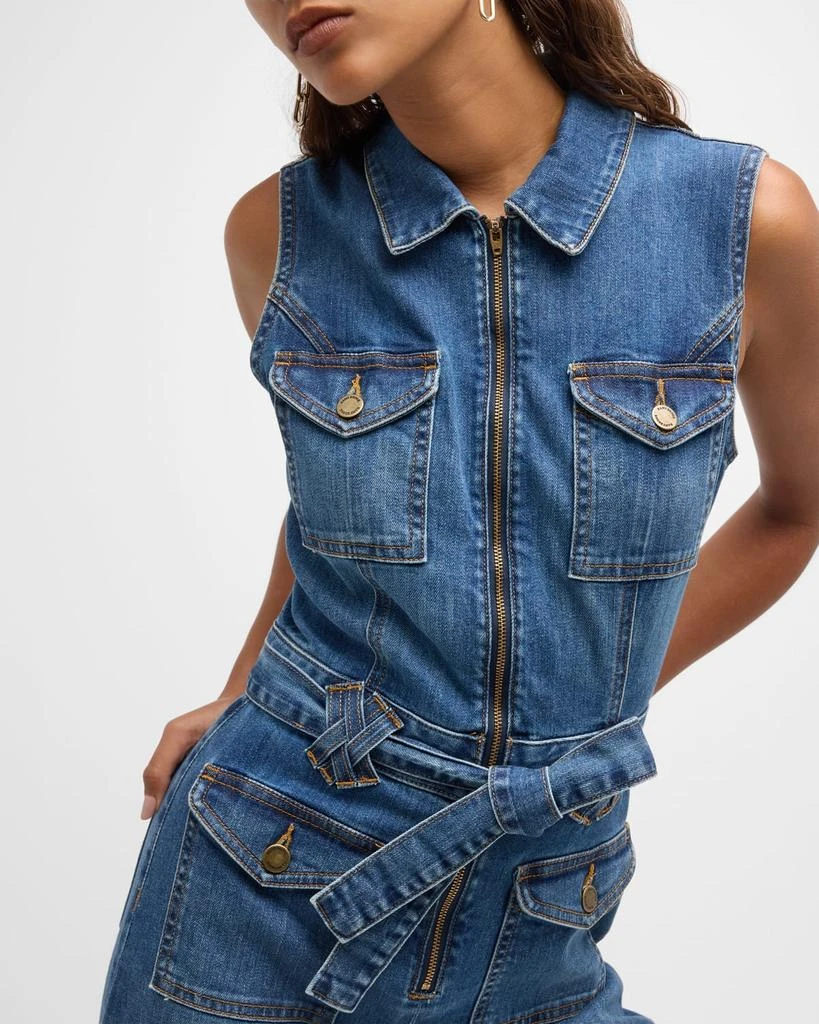 Ramy Brook Bell Denim Jumpsuit 6
