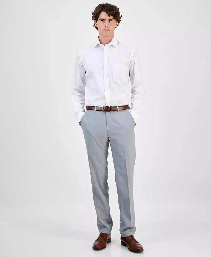 club room regular fit dress shirt Club Room Mens Regular Fit Performance Stretch Dress Shirt