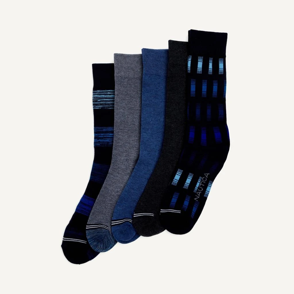 Nautica Dress Crew Socks, 5-Pack