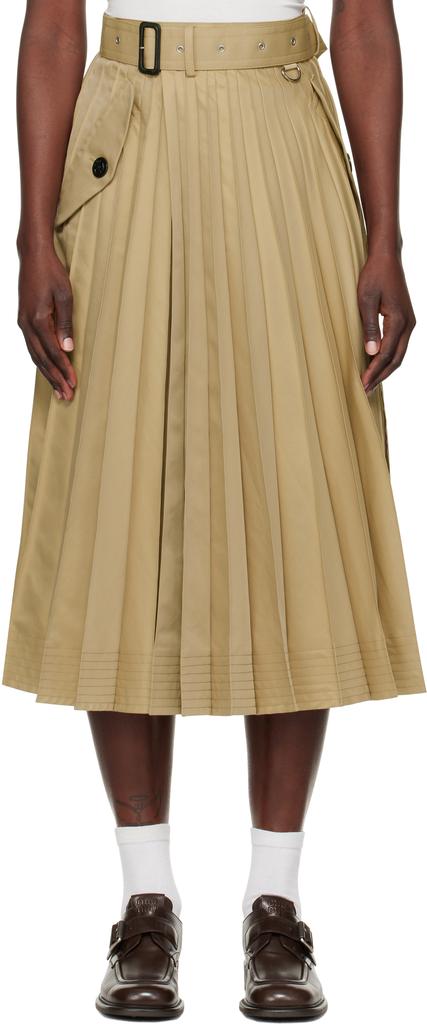 Sacai LEOPARD SKIRT - Dresses & Skirts - BeyondStyle