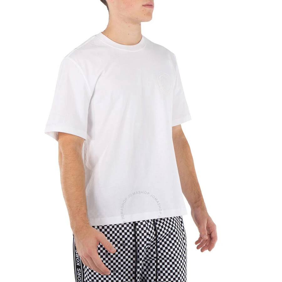 Michael Kors Men's White Logo Cotton T-Shirt 3