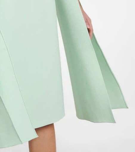 Safiyaa Crêpe midi dress 5
