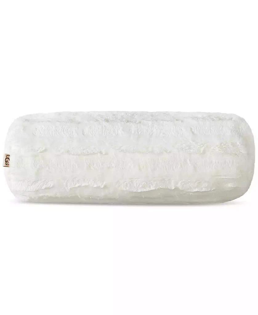 UGG Valor Carved Faux-Fur Decorative Pillow, 8" x 26" 1