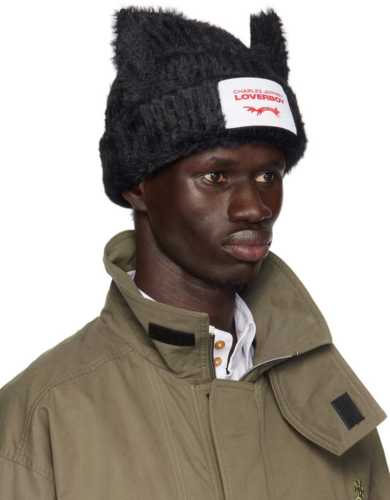 Black Fluffy Chunky Ears Beanie – On Sale Now with Up to 44  display picture 2