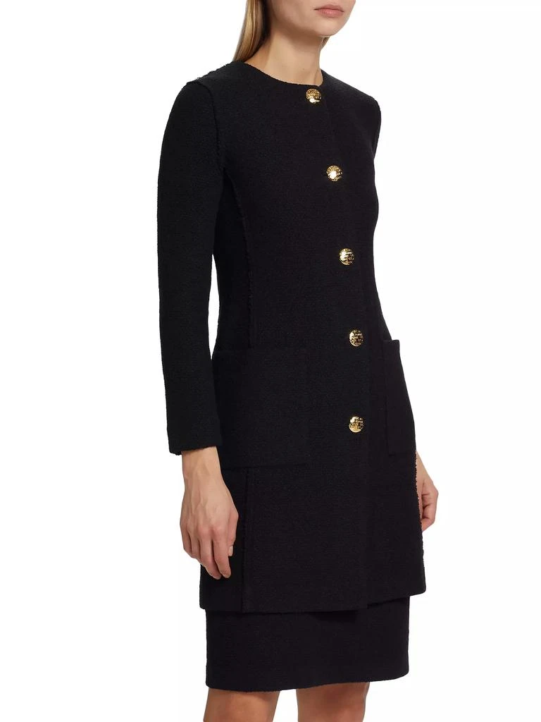 St. John Boucle Knit Jacket 4