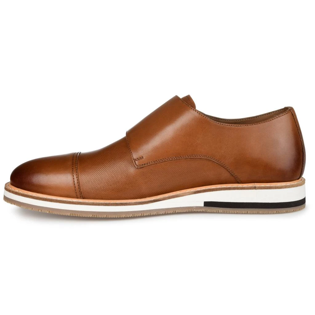 Thomas & Vine Thatcher Cap Toe Monk Strap Dress Shoe 6