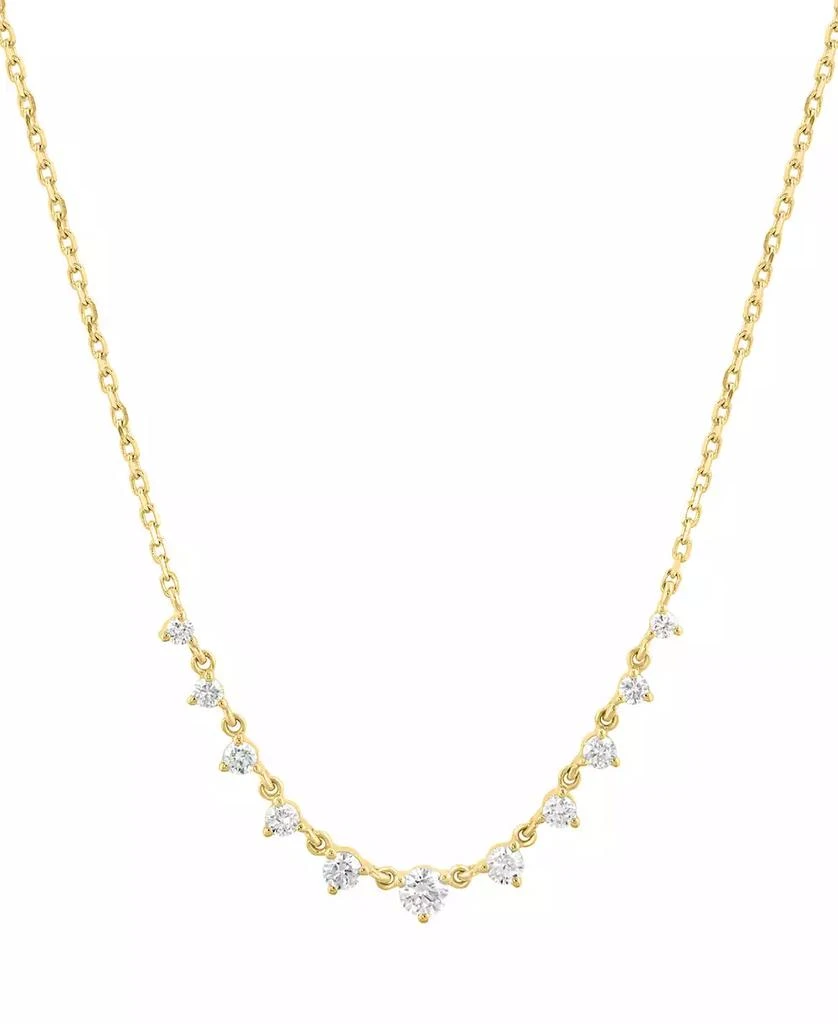 Effy Diamond (1/5 ct. t.w.) Necklace in 14k Yellow Gold