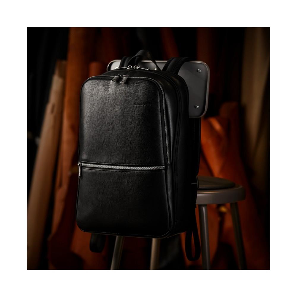 Samsonite Classic Leather Slim Backpack